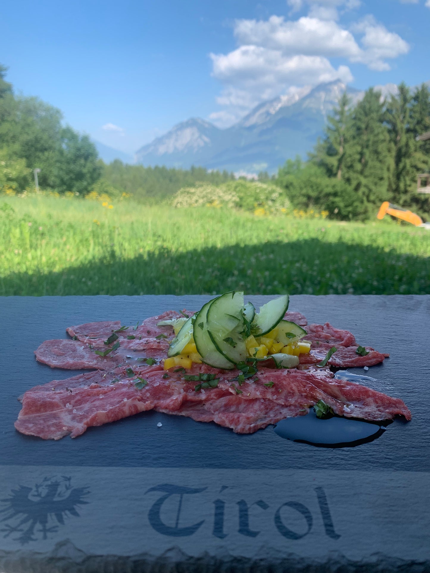 Carpaccio vom Wagyu-Rind