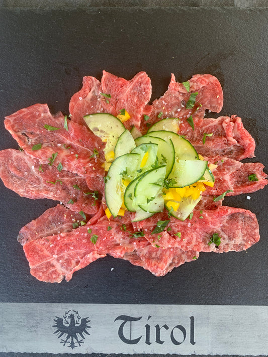 Carpaccio vom Wagyu-Rind