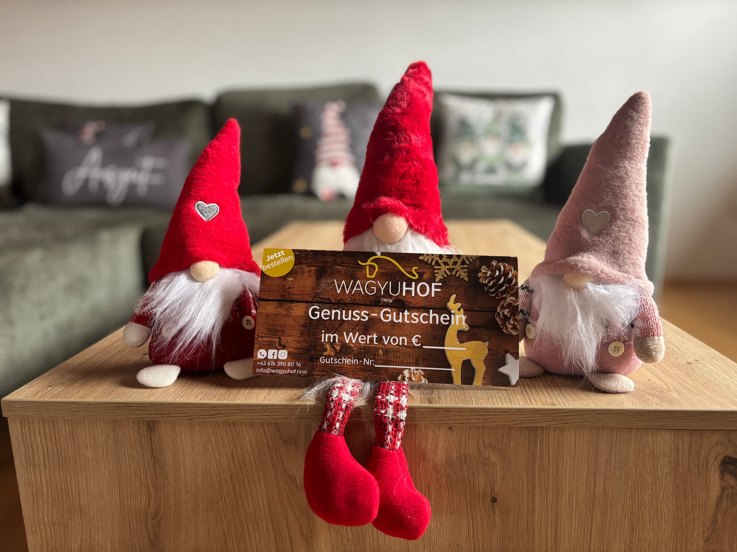 Gutschein: Wagyu-Genussgutschein
