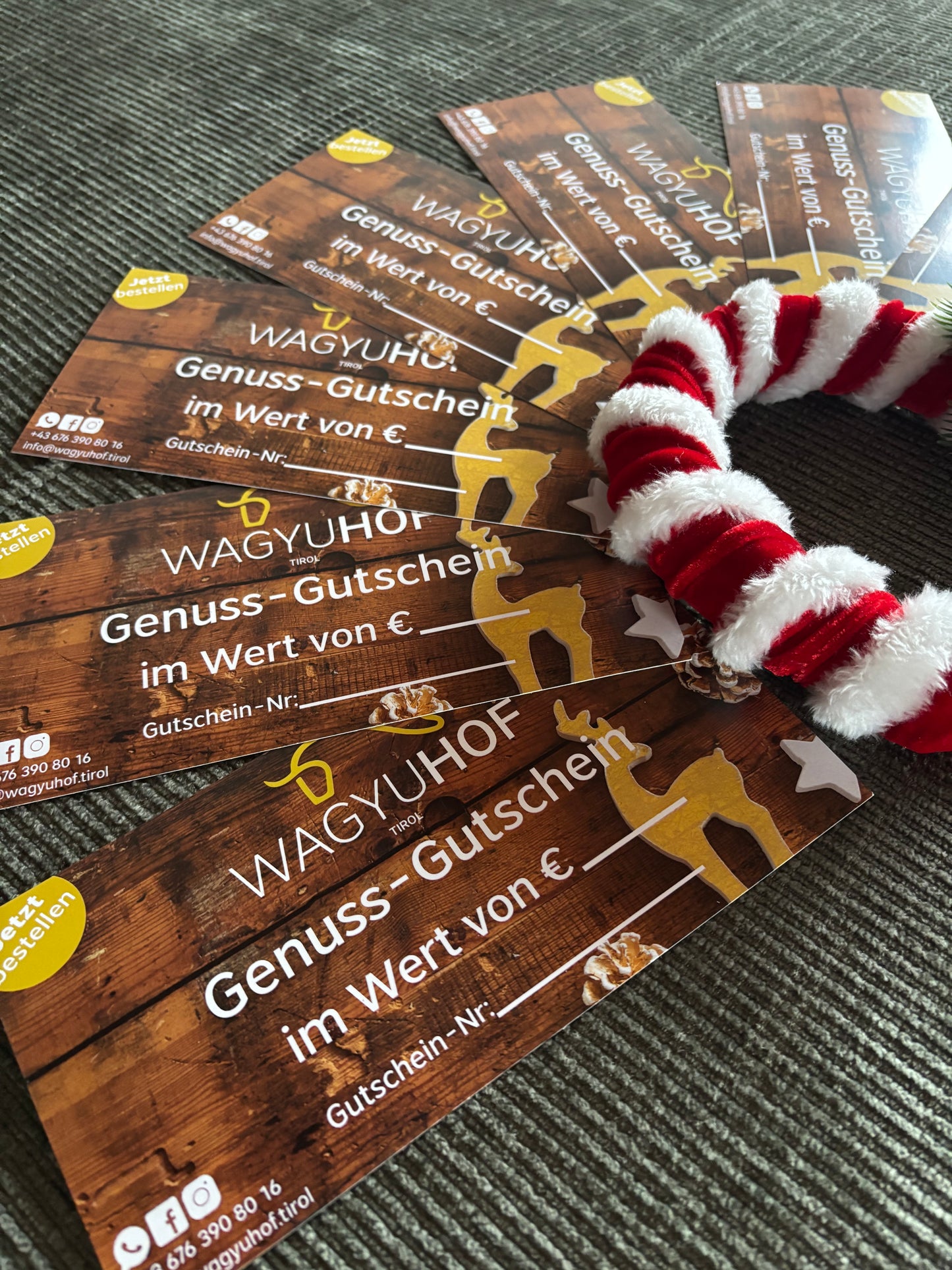 Gutschein: Wagyu-Genussgutschein